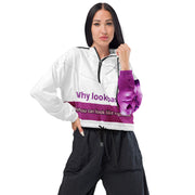 Annella Women’s cropped windbreaker - Look Like A Goddess